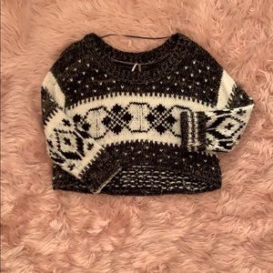 Free people Fair isle sweater